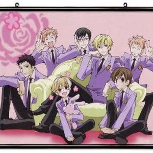 Ouran High School Host Club Anime Wall Scroll